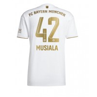 Dres Bayern Munich Jamal Musiala #42 Gostujuci 2022-23 Kratak Rukav